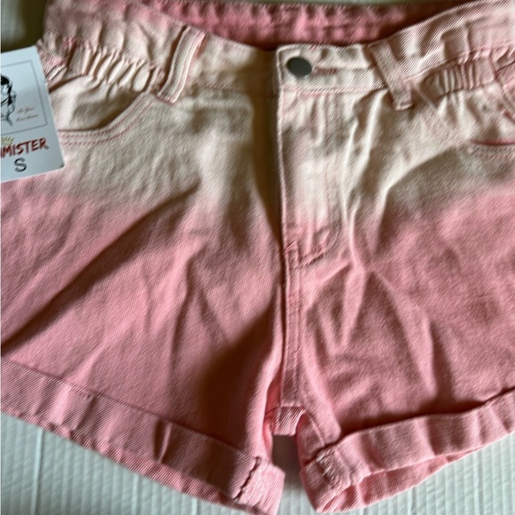 Hombre pink high waisted shorts size small - Picture 3 of 5